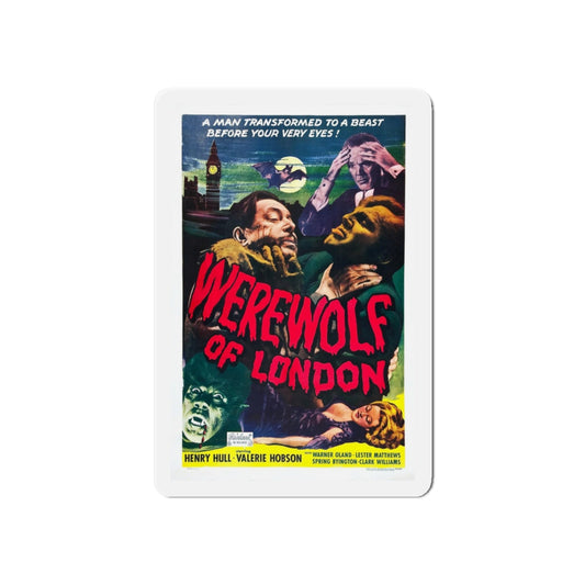 WEREWOLF OF LONDON (2) 1935 Movie Poster - Refrigerator Magnet-6 × 6"-The Sticker Space