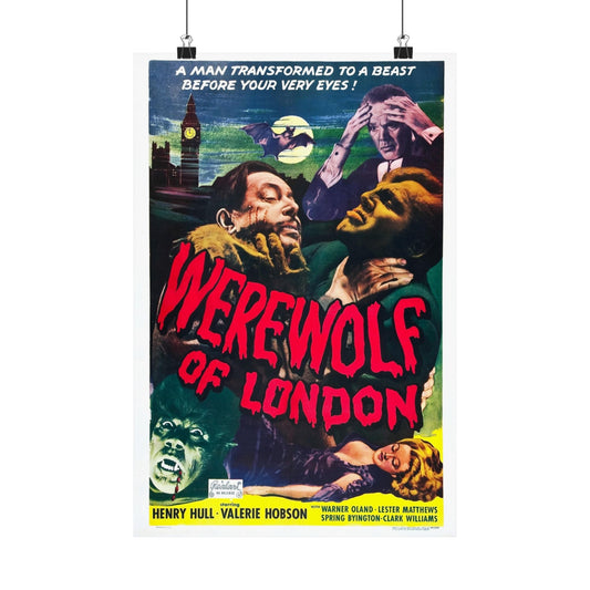 WEREWOLF OF LONDON (2) 1935 - Paper Movie Poster-12″ x 18″-The Sticker Space