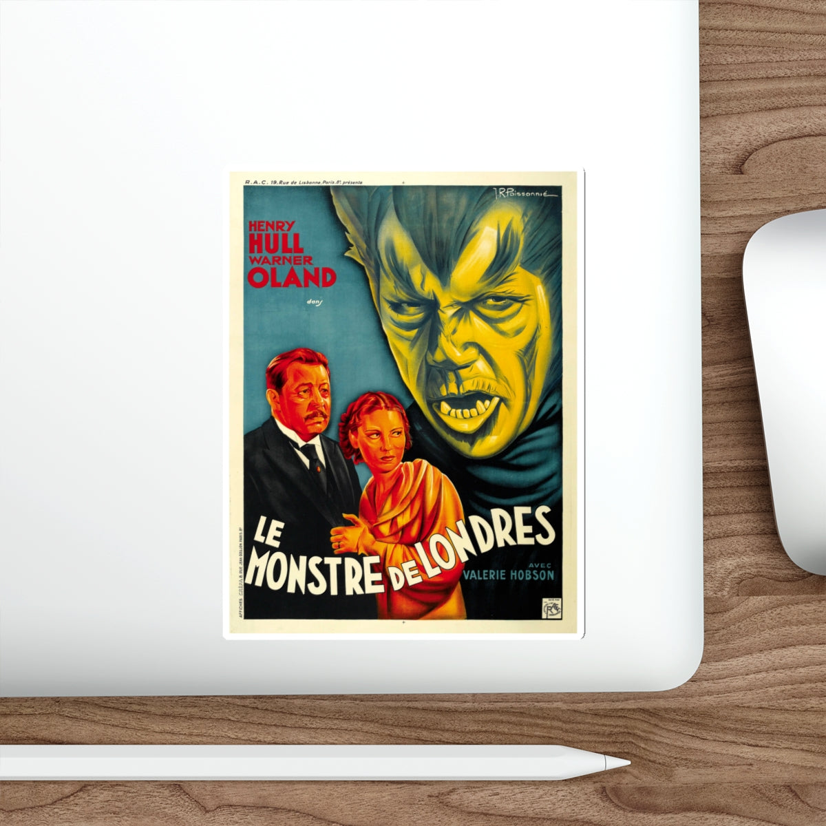 WEREWOLF OF LONDON (3) 1935 Movie Poster STICKER Vinyl Die-Cut Decal-The Sticker Space