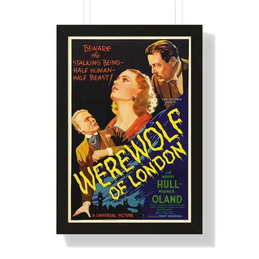 WEREWOLF OF LONDON (5) 1935 - Framed Movie Poster-16″ x 24″-The Sticker Space