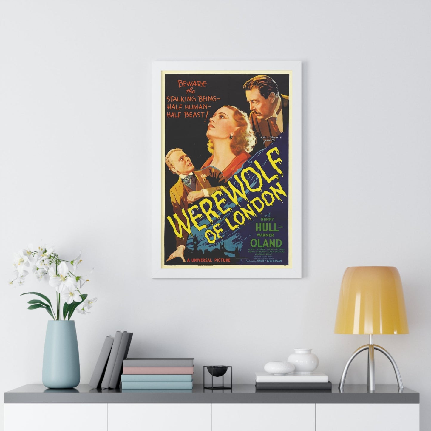 WEREWOLF OF LONDON (5) 1935 - Framed Movie Poster-The Sticker Space