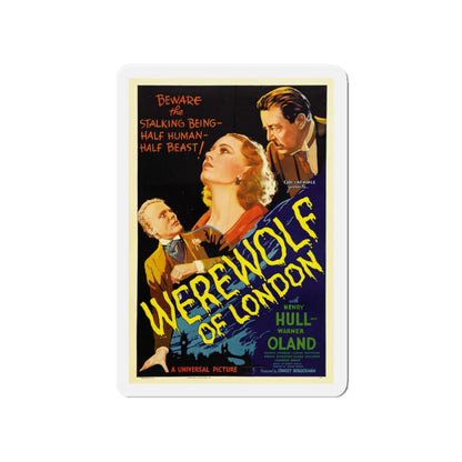 WEREWOLF OF LONDON (5) 1935 Movie Poster - Refrigerator Magnet-4" x 4"-The Sticker Space