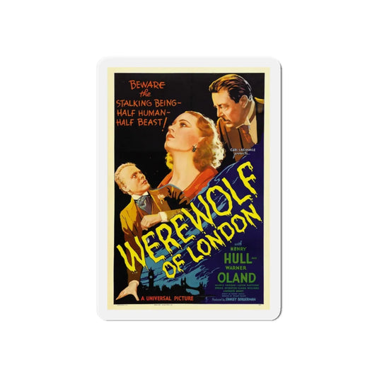 WEREWOLF OF LONDON (5) 1935 Movie Poster - Refrigerator Magnet 6 Inch - The Sticker Space