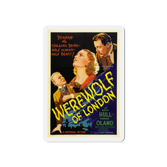 WEREWOLF OF LONDON (5) 1935 Movie Poster - Refrigerator Magnet-6 × 6"-The Sticker Space