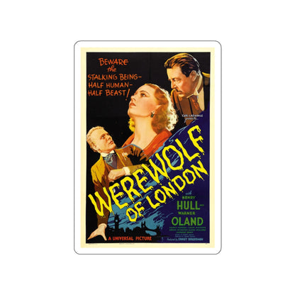 WEREWOLF OF LONDON (5) 1935 Movie Poster STICKER Vinyl Die-Cut Decal-White-The Sticker Space