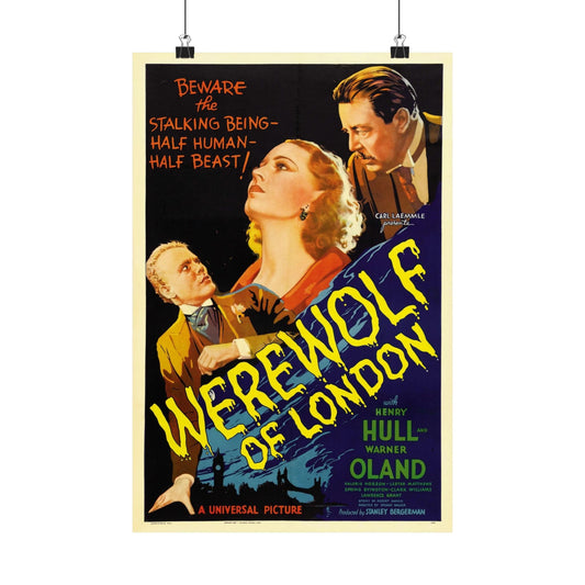 WEREWOLF OF LONDON (5) 1935 - Paper Movie Poster-12″ x 18″-The Sticker Space