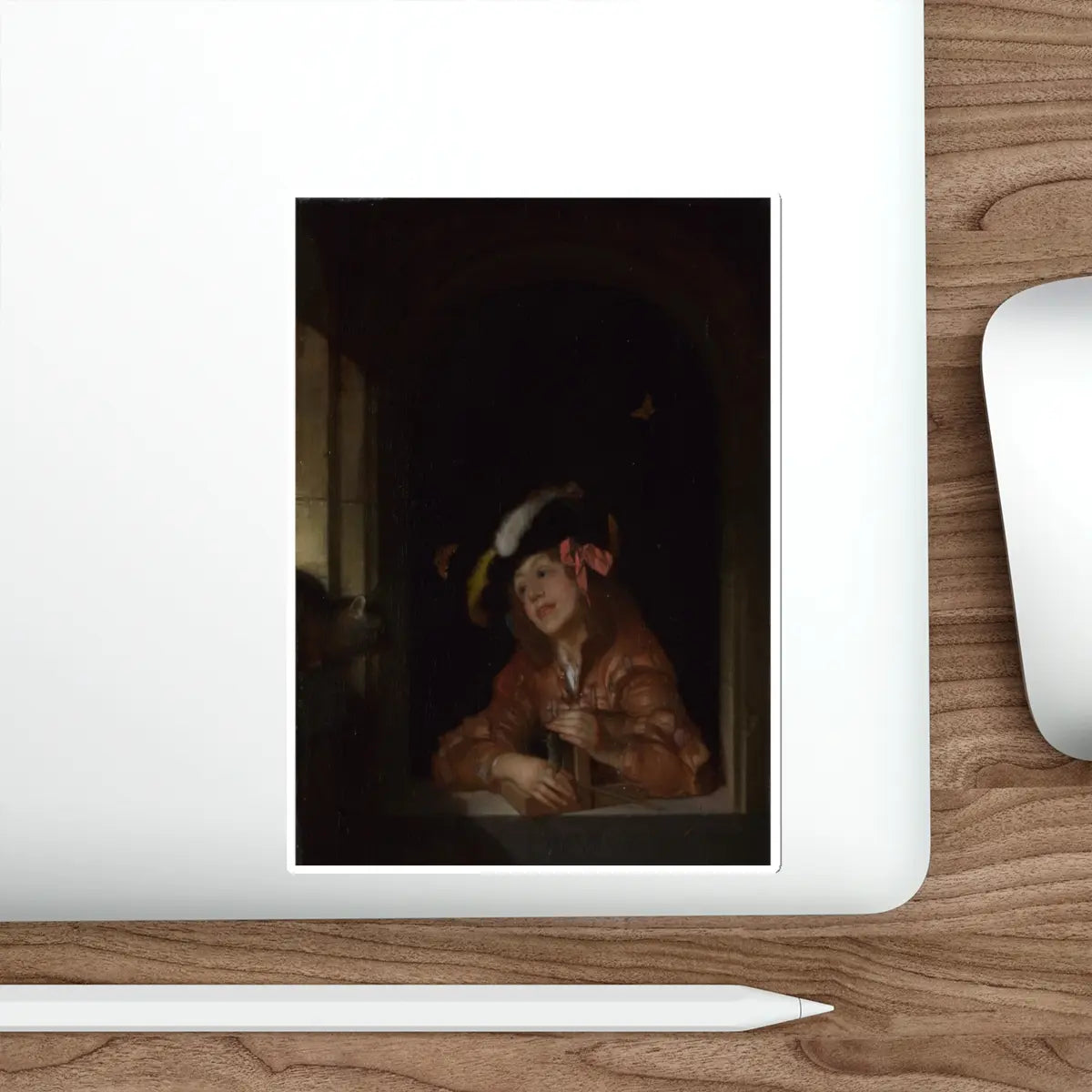 SKU:31250980621690839800 Sticker types:White Shape:Die-Cut Sizes:6" × 6"