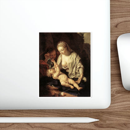 WERFF, Adriaen van der - Holy Family (Artwork) STICKER Vinyl Die-Cut Decal-The Sticker Space