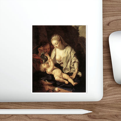 WERFF, Adriaen van der - Holy Family (Artwork) STICKER Vinyl Die-Cut Decal-The Sticker Space