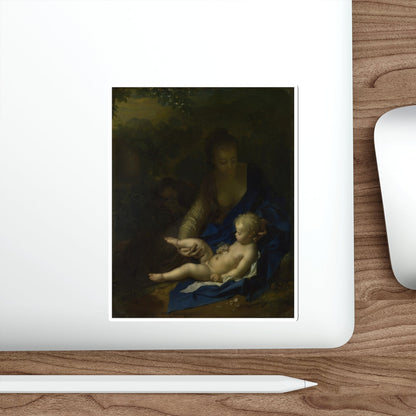 WERFF, Adriaen van der - The Rest on the Flight into Egypt (Artwork) STICKER Vinyl Die-Cut Decal-The Sticker Space