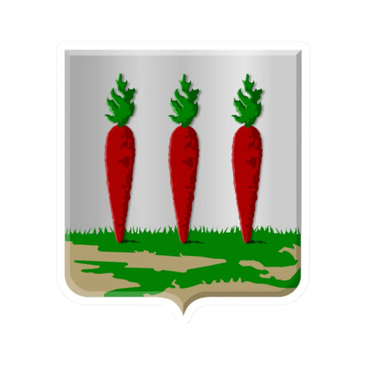 Wervershoof wapen (Netherlands) (Coat of Arms) STICKER Vinyl Kiss-Cut Decal 2 Inch White - The Sticker Space