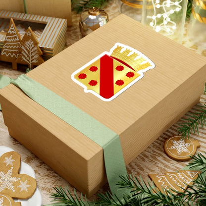 Wervik wapen (Belgium) (Coat of Arms) STICKER Vinyl Kiss-Cut Decal - The Sticker Space