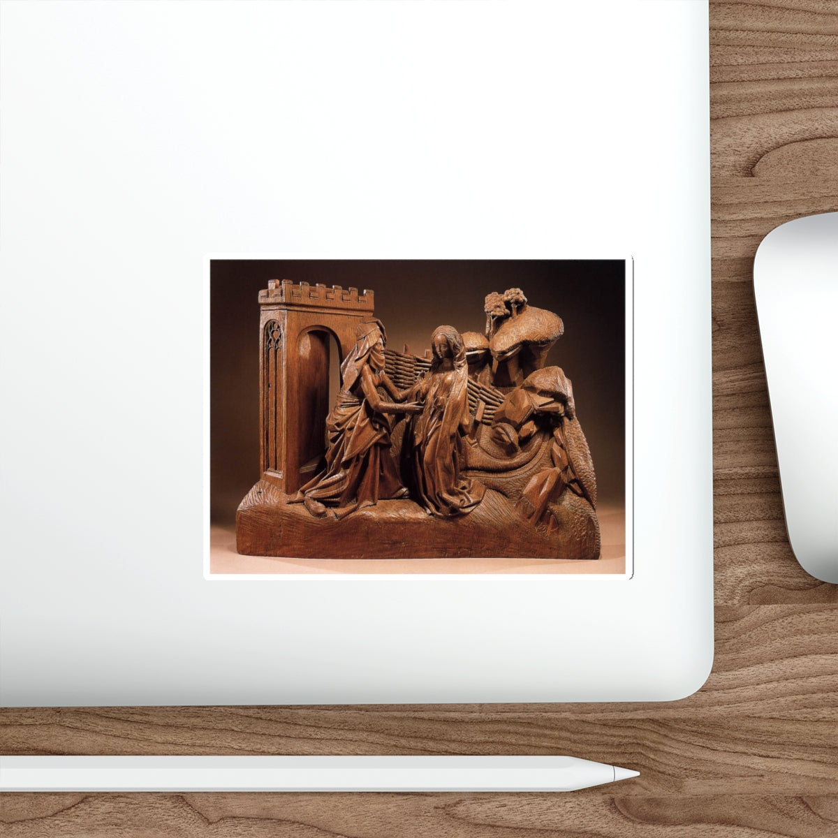 WESEL, Adriaen van - The Visitation (Artwork) STICKER Vinyl Die-Cut Decal-The Sticker Space