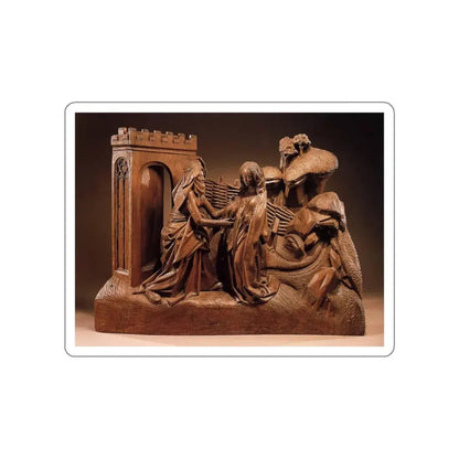 WESEL, Adriaen van - The Visitation (Artwork) STICKER Vinyl Die-Cut Decal - The Sticker Space