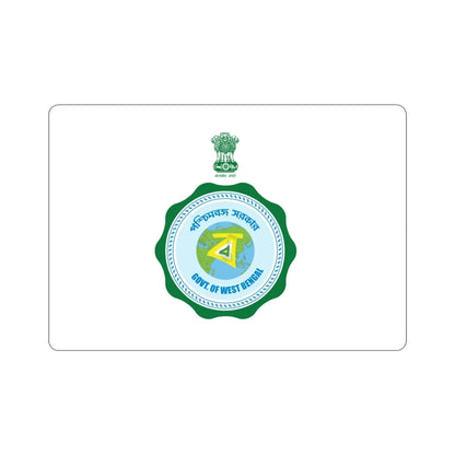 West Bengal Flag (India) STICKER Vinyl Die-Cut Decal 3 Inch - The Sticker Space