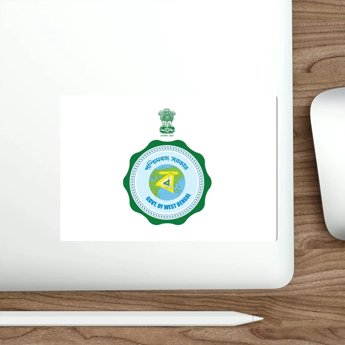 West Bengal Flag (India) STICKER Vinyl Die-Cut Decal - The Sticker Space