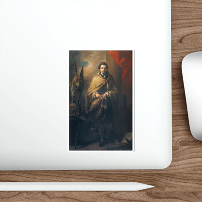 WEST, Benjamin - Joseph Banks (Artwork) STICKER Vinyl Die-Cut Decal-The Sticker Space