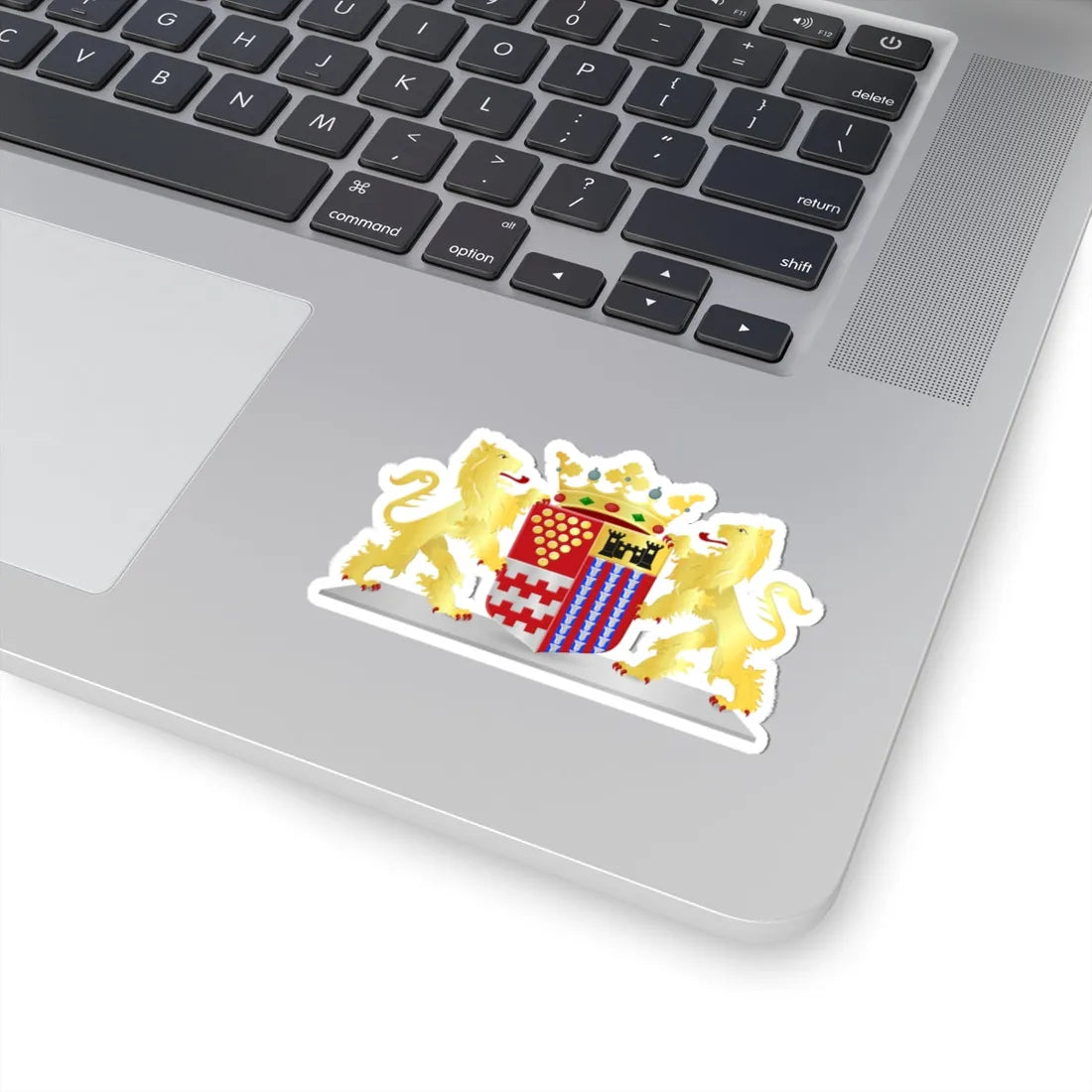 West Betuwe wapen (Netherlands) (Coat of Arms) STICKER Vinyl Kiss-Cut Decal - The Sticker Space