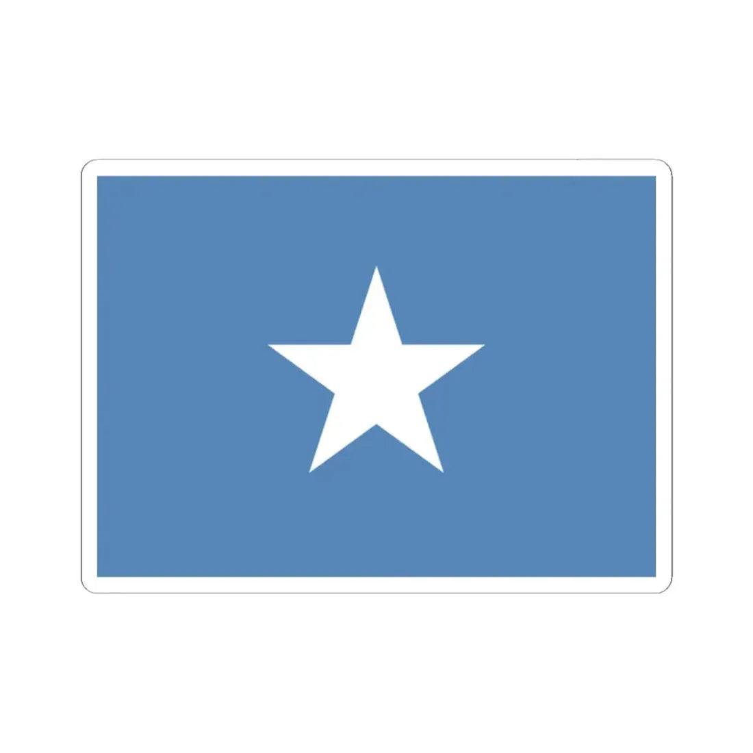 West Florida Flag (United States) STICKER Vinyl Kiss-Cut Decal 2 Inch White - The Sticker Space