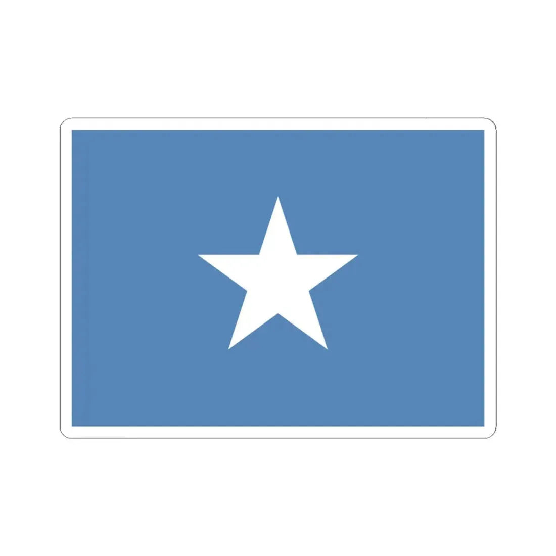 West Florida Flag (United States) STICKER Vinyl Kiss-Cut Decal 3 Inch White - The Sticker Space