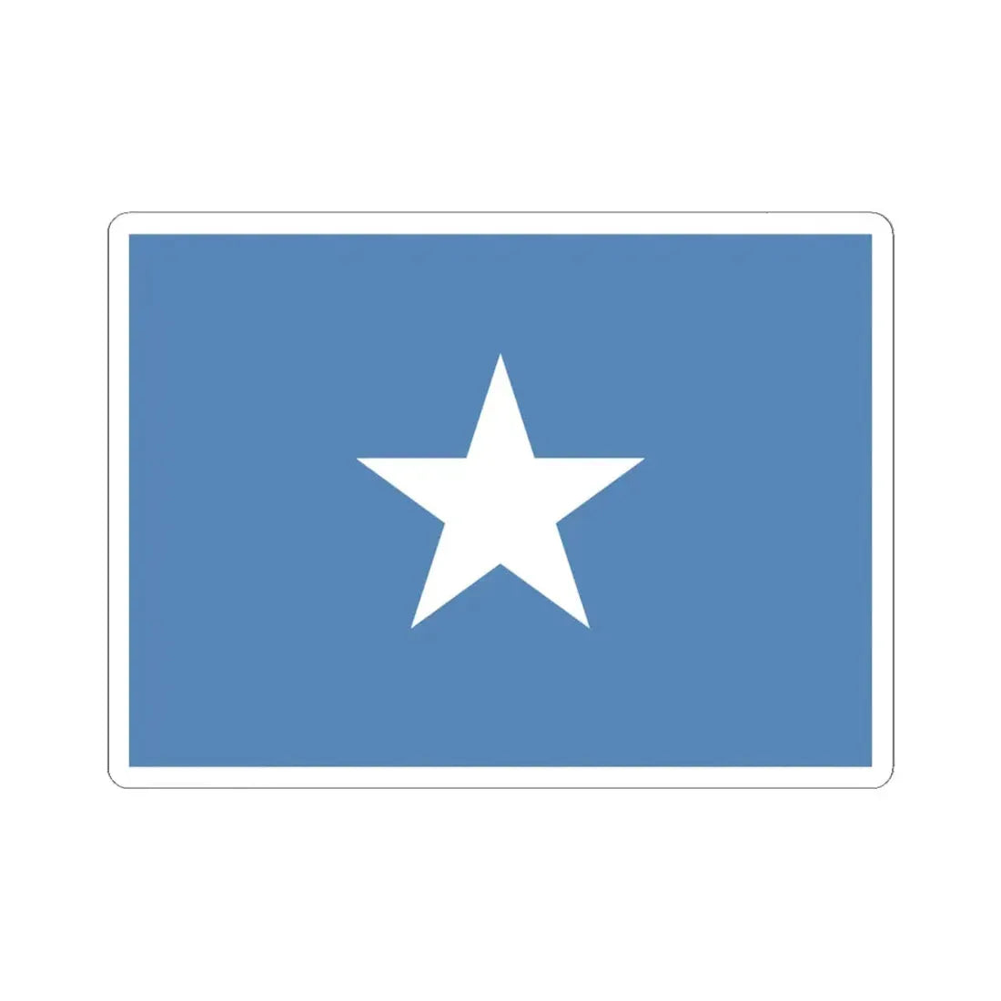 West Florida Flag (United States) STICKER Vinyl Kiss-Cut Decal 6 Inch White - The Sticker Space