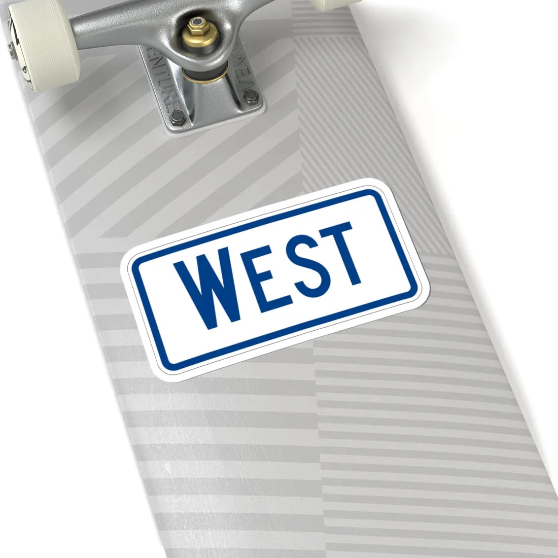West plate South Carolina (South Carolina) (Road Sign) STICKER Vinyl Kiss-Cut Decal - The Sticker Space