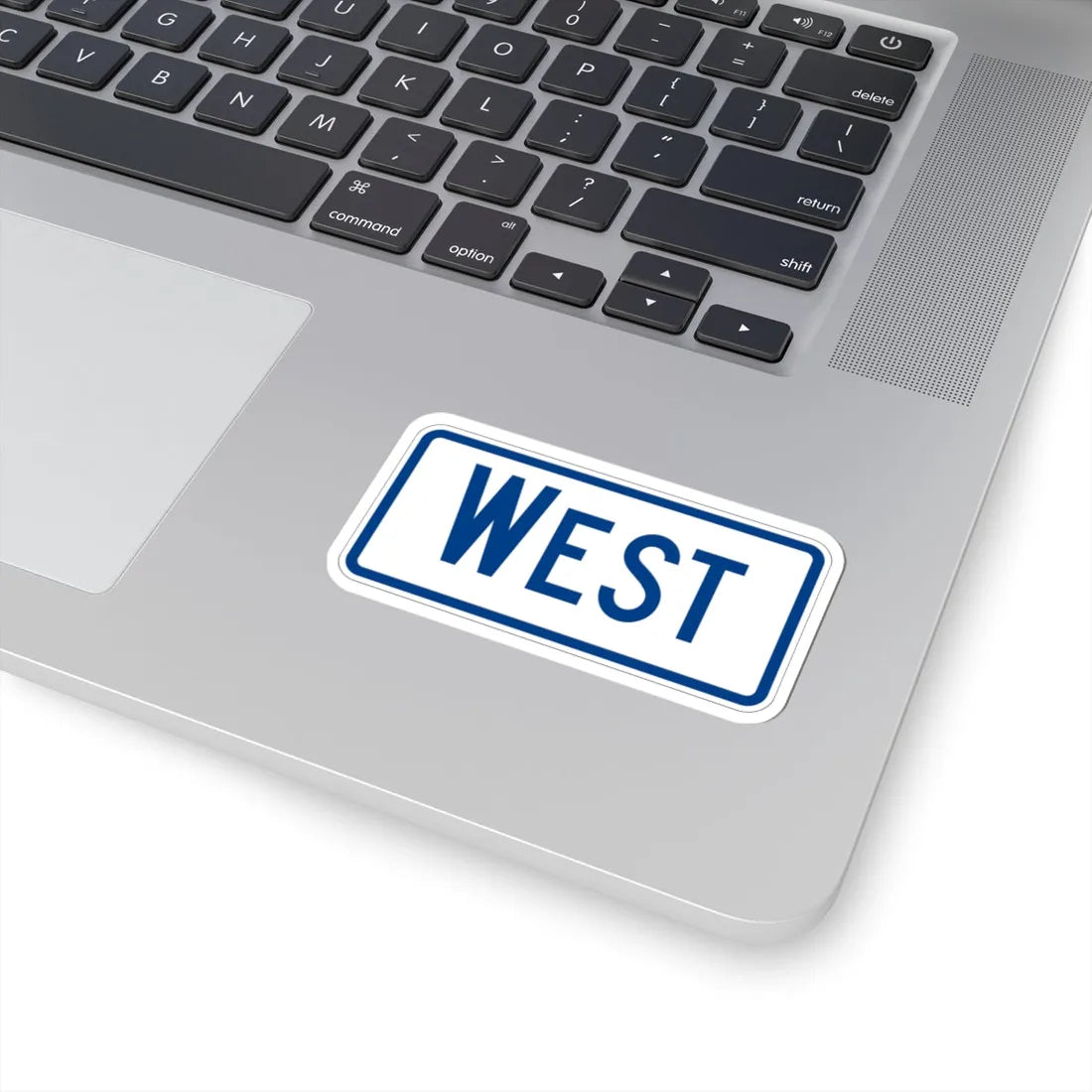 West plate South Carolina (South Carolina) (Road Sign) STICKER Vinyl Kiss-Cut Decal - The Sticker Space