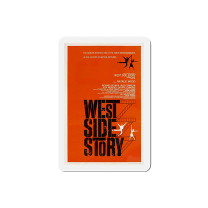 West Side Story 1961 Movie Poster Die-Cut Magnet-2 Inch-The Sticker Space
