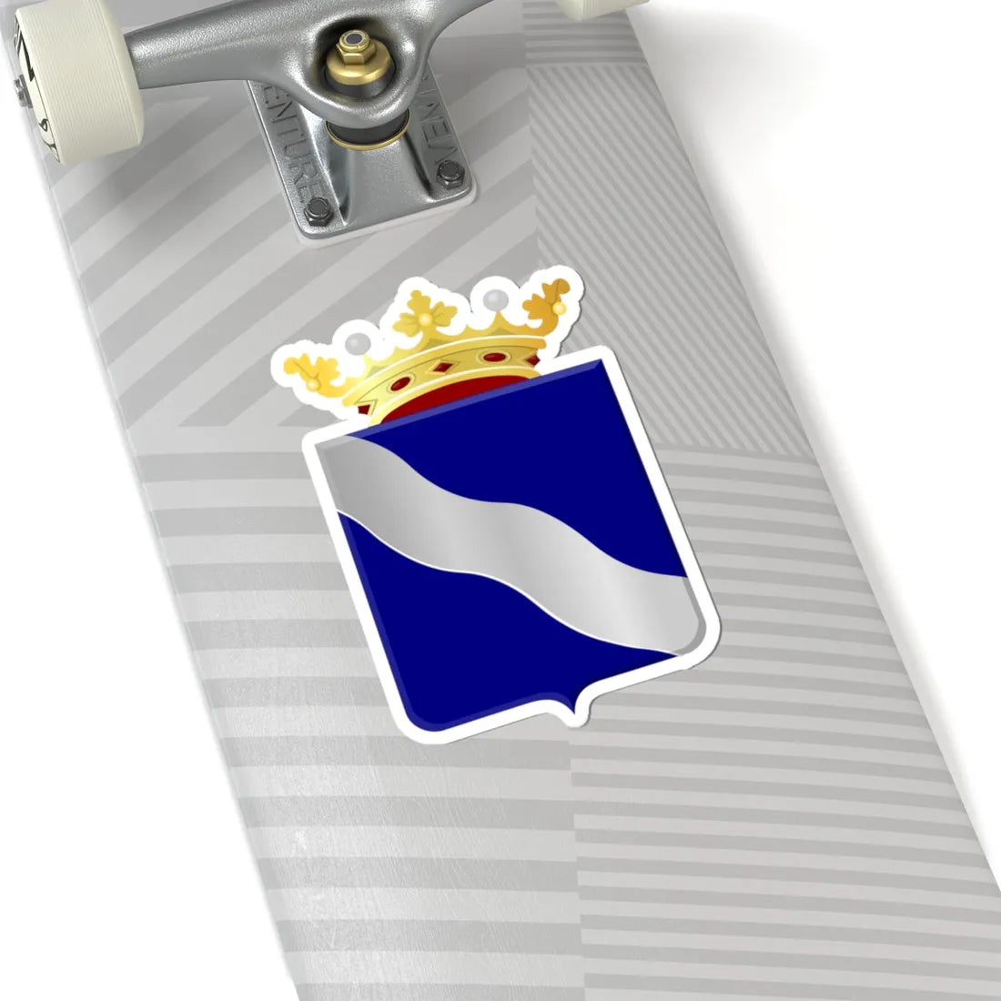 Westdongeradeel wapen (Netherlands) (Coat of Arms) STICKER Vinyl Kiss-Cut Decal - The Sticker Space