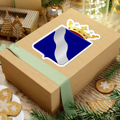 Westdongeradeel wapen (Netherlands) (Coat of Arms) STICKER Vinyl Kiss-Cut Decal - The Sticker Space