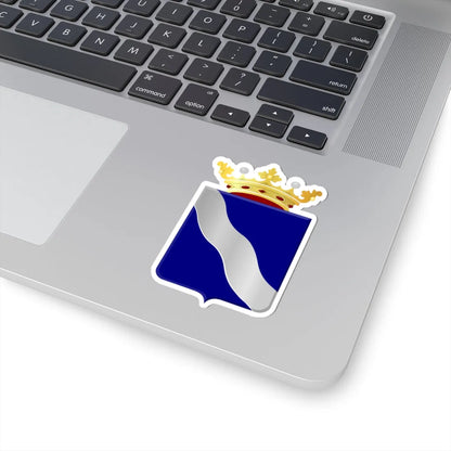 Westdongeradeel wapen (Netherlands) (Coat of Arms) STICKER Vinyl Kiss-Cut Decal - The Sticker Space