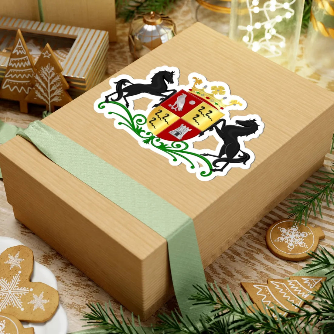 Westerbork wapen (Netherlands) (Coat of Arms) STICKER Vinyl Kiss-Cut Decal - The Sticker Space