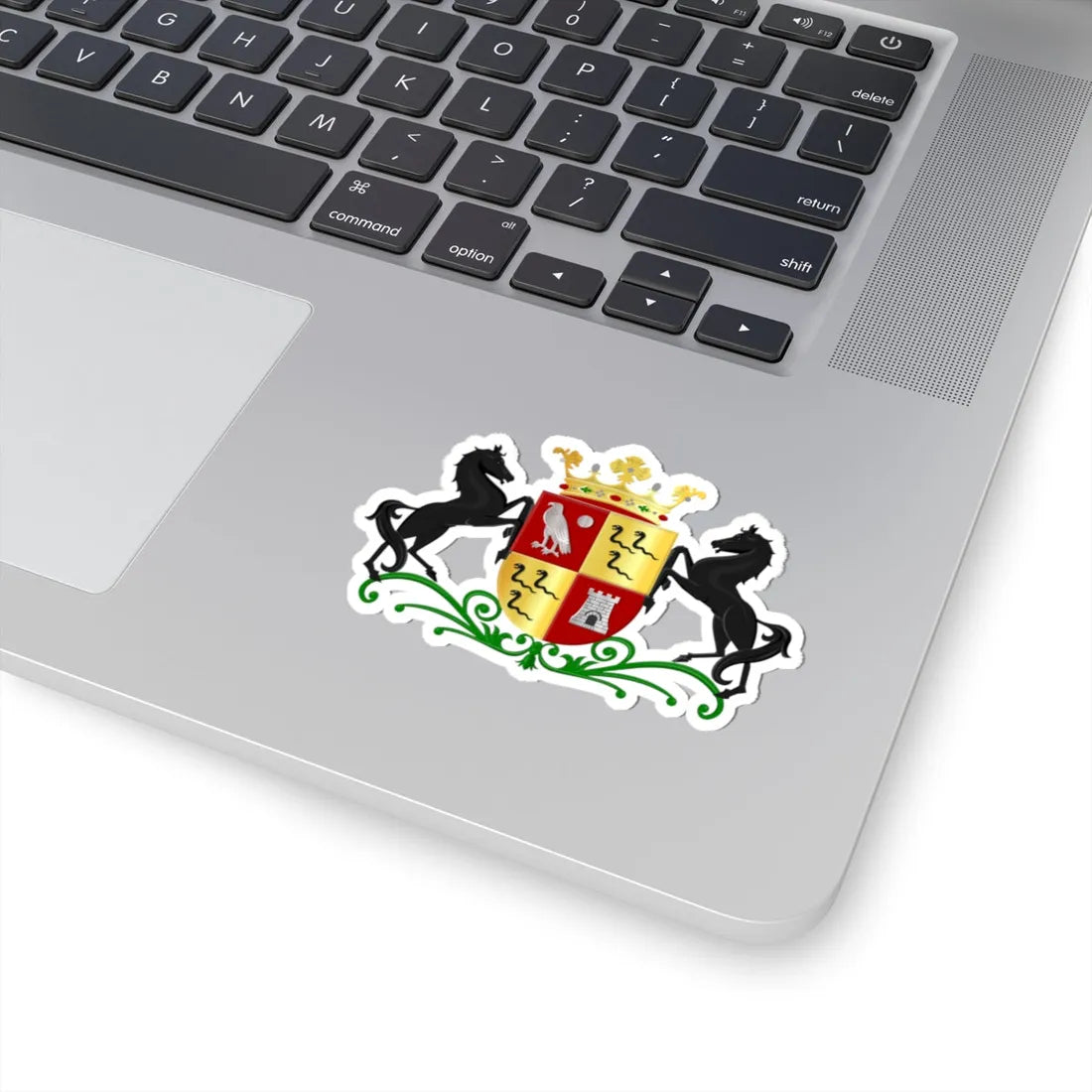 Westerbork wapen (Netherlands) (Coat of Arms) STICKER Vinyl Kiss-Cut Decal - The Sticker Space