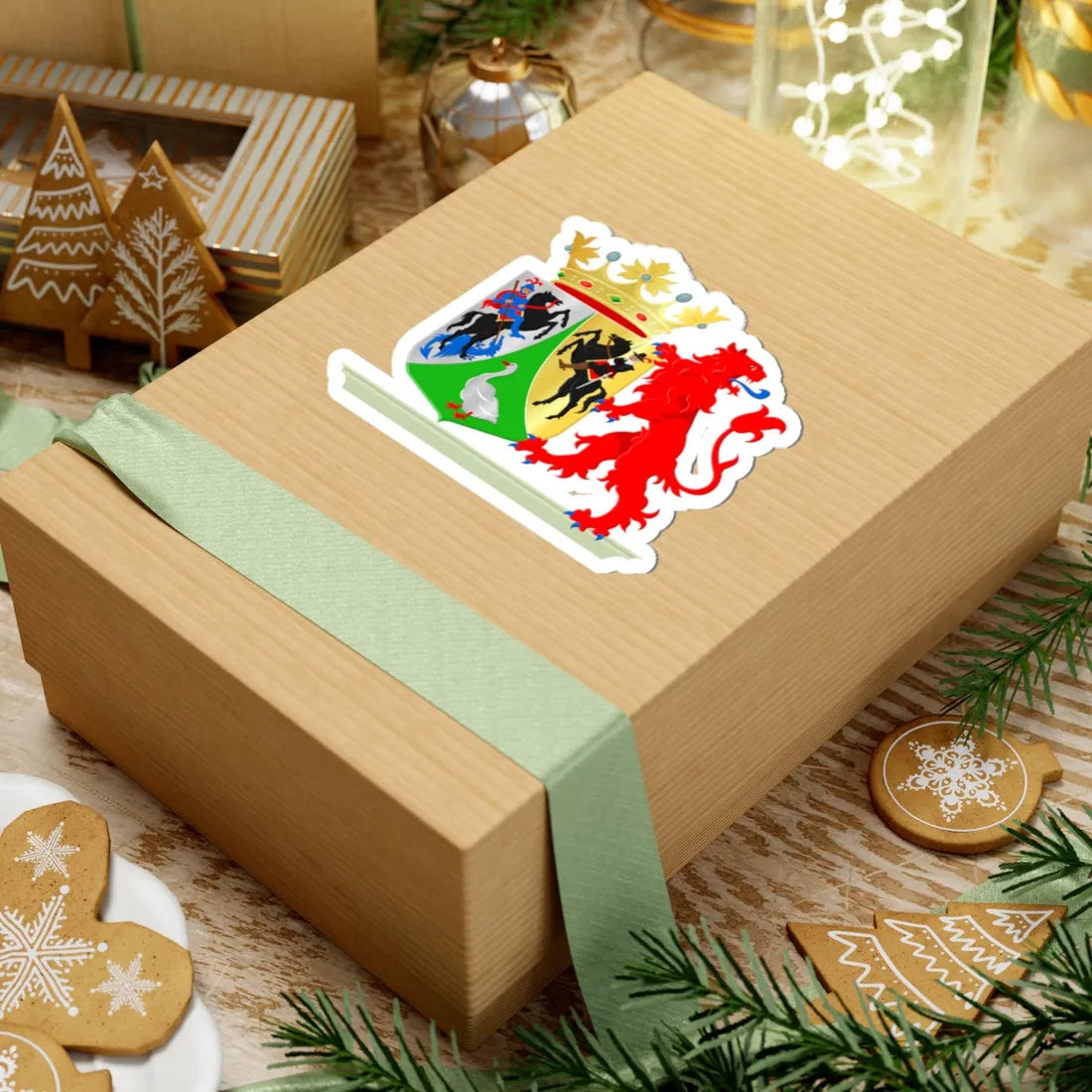 Westerkoggenland wapen (Netherlands) (Coat of Arms) STICKER Vinyl Kiss-Cut Decal - The Sticker Space