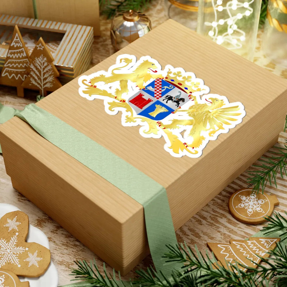 Westerkwartier wapen 2018 (Netherlands) (Coat of Arms) STICKER Vinyl Kiss-Cut Decal - The Sticker Space