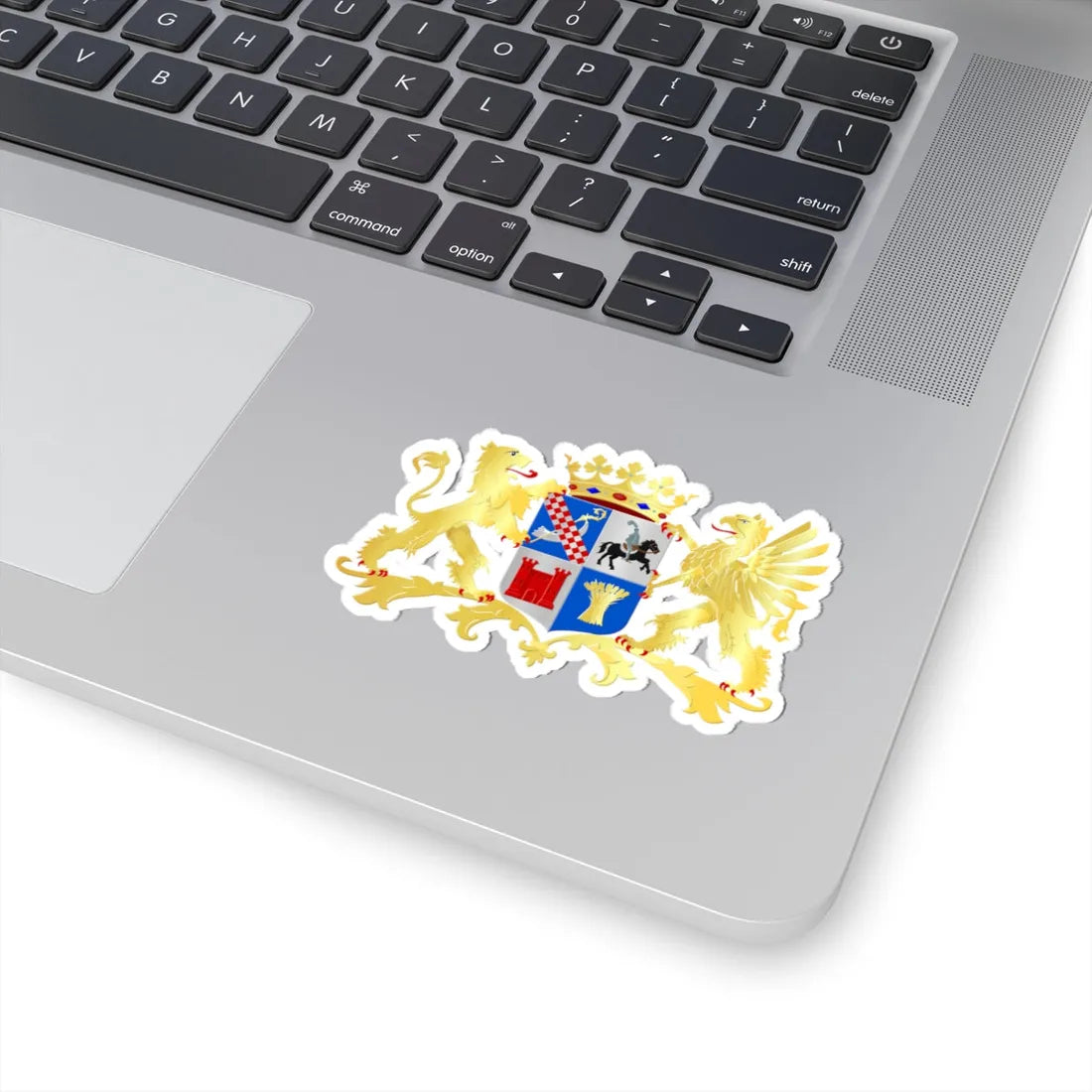 Westerkwartier wapen 2018 (Netherlands) (Coat of Arms) STICKER Vinyl Kiss-Cut Decal - The Sticker Space