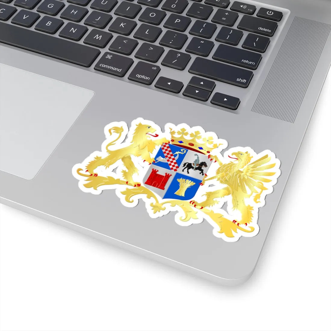 Westerkwartier wapen 2018 (Netherlands) (Coat of Arms) STICKER Vinyl Kiss-Cut Decal - The Sticker Space
