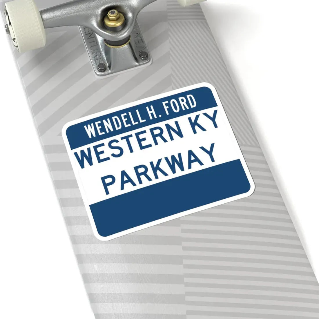 Western Kentucky Parkway (Kentucky) (Road Sign) STICKER Vinyl Kiss-Cut Decal - The Sticker Space
