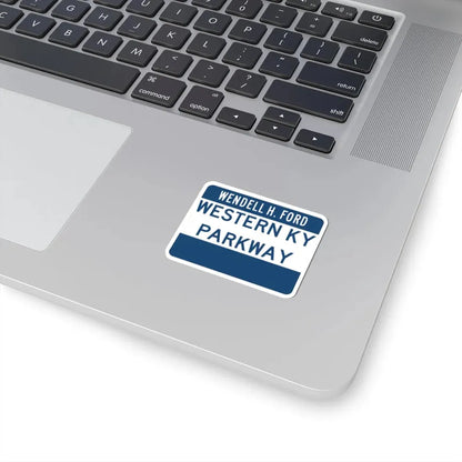 Western Kentucky Parkway (Kentucky) (Road Sign) STICKER Vinyl Kiss-Cut Decal - The Sticker Space