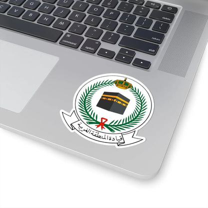 Western Military Region Command Saudi Arabia (Saudi Arabia) (Coat of Arms) STICKER Vinyl Kiss-Cut Decal - The Sticker Space