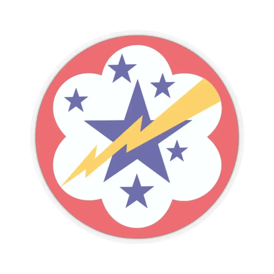 Western Pacific United States Forces (U.S. Army) STICKER Vinyl Kiss-Cut Decal 2 Inch Transparent - The Sticker Space