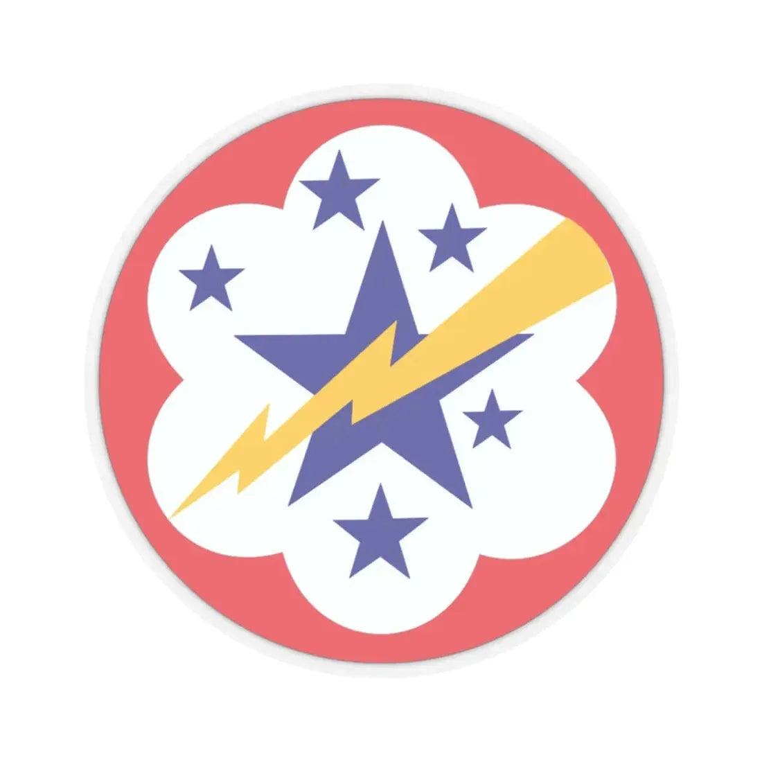 Western Pacific United States Forces (U.S. Army) STICKER Vinyl Kiss-Cut Decal 3 Inch Transparent - The Sticker Space