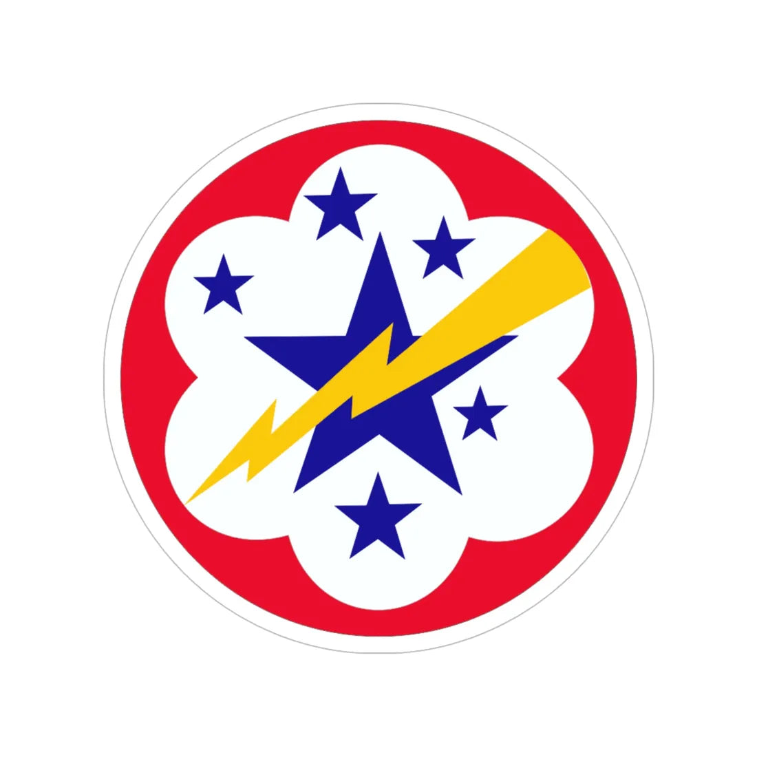 Western Pacific United States Forces (U.S. Army) Transparent STICKER Die-Cut Vinyl Decal 6 Inch - The Sticker Space