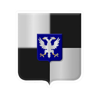 Westervoort heerlijkheidswapen (Netherlands) (Coat of Arms) STICKER Vinyl Kiss-Cut Decal 2 Inch White - The Sticker Space