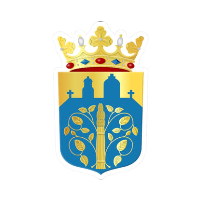 Westerwolde wapen (Netherlands) (Coat of Arms) STICKER Vinyl Kiss-Cut Decal 2 Inch White - The Sticker Space