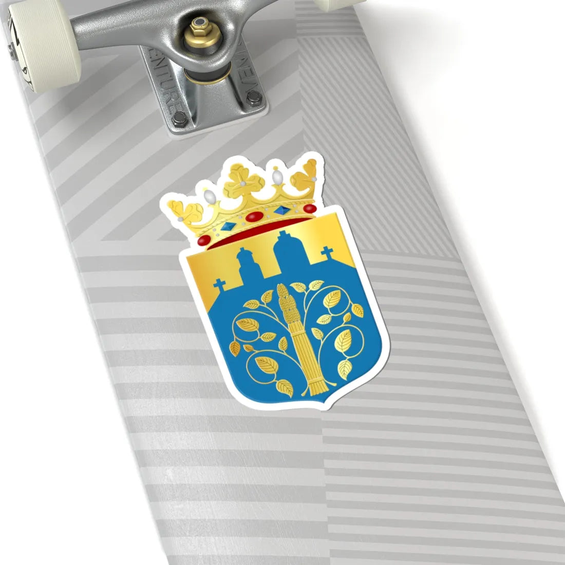 Westerwolde wapen (Netherlands) (Coat of Arms) STICKER Vinyl Kiss-Cut Decal - The Sticker Space