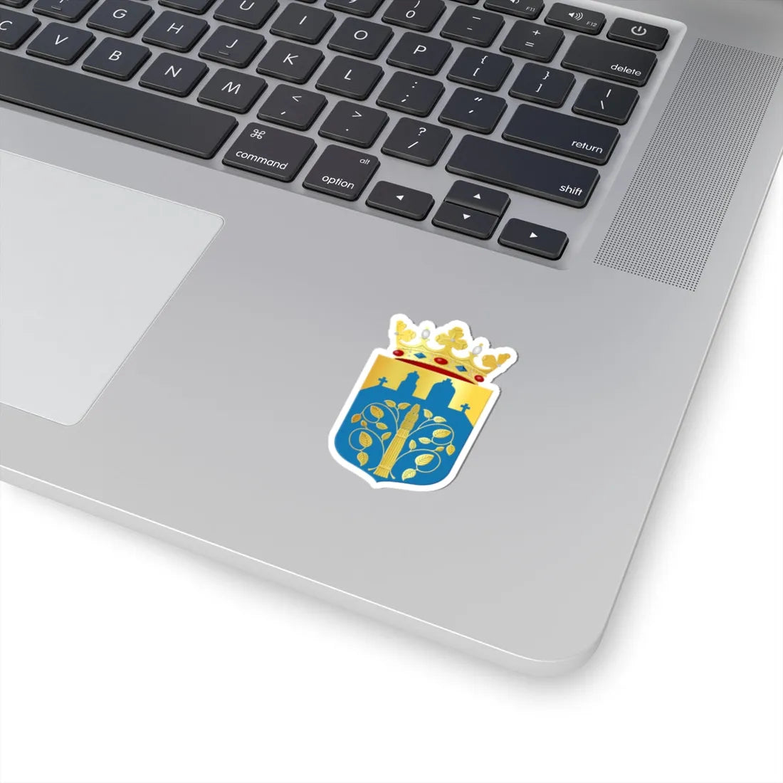 Westerwolde wapen (Netherlands) (Coat of Arms) STICKER Vinyl Kiss-Cut Decal - The Sticker Space