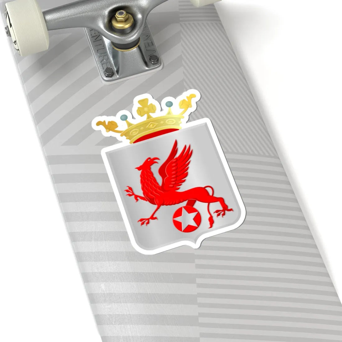 Weststellingwerf wapen (Netherlands) (Coat of Arms) STICKER Vinyl Kiss-Cut Decal - The Sticker Space