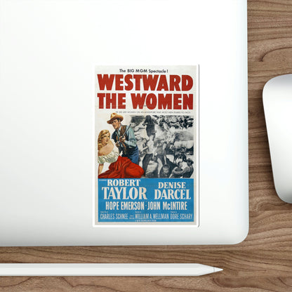 Westward the Women 1951 Movie Poster STICKER Vinyl Die-Cut Decal-The Sticker Space