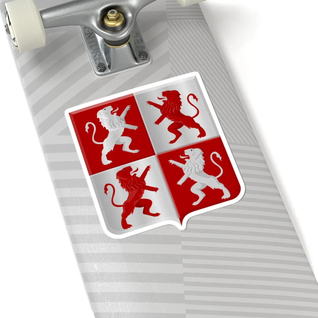 Westzaan wapen (Netherlands) (Coat of Arms) STICKER Vinyl Kiss-Cut Decal - The Sticker Space